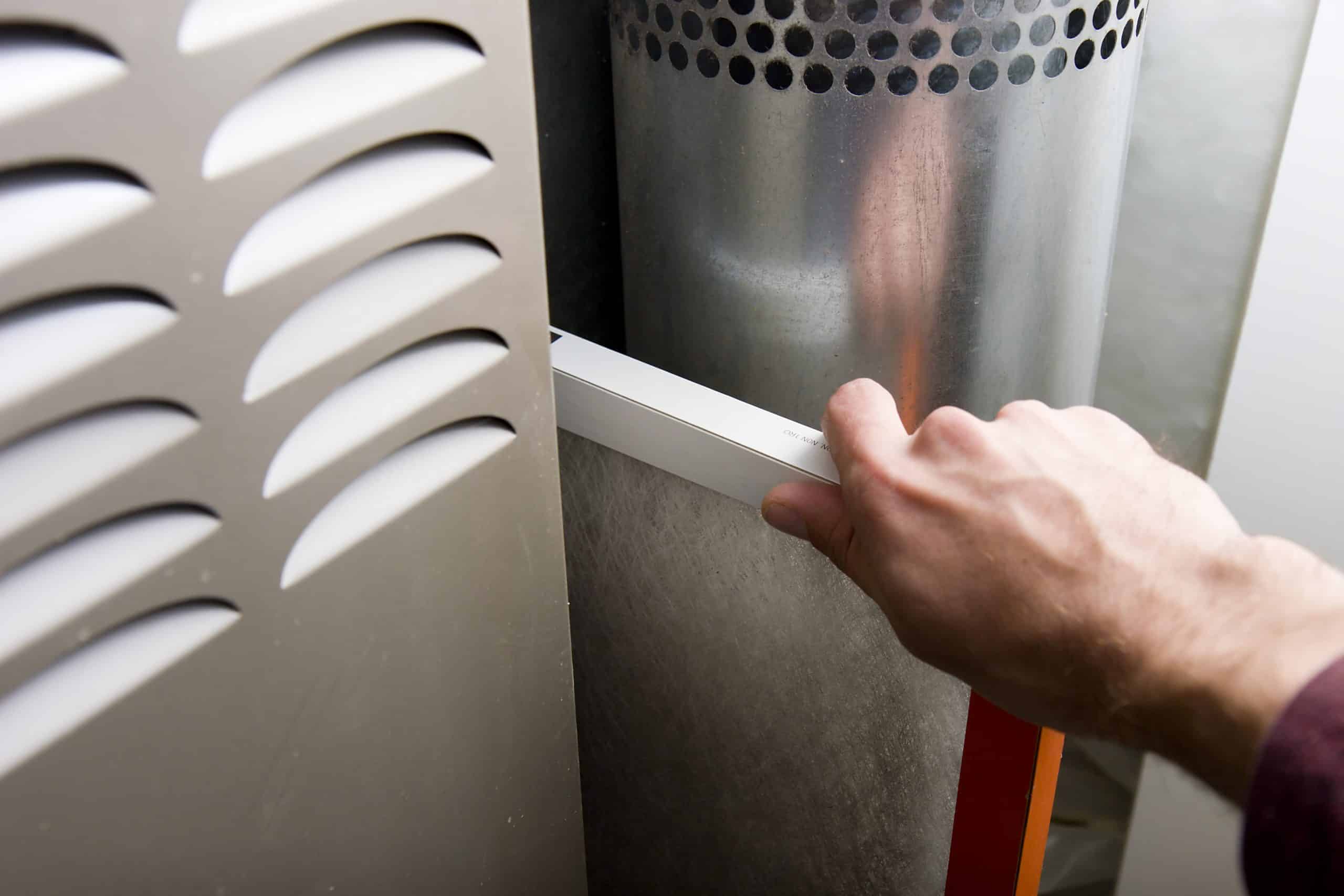 changing a furnace filter