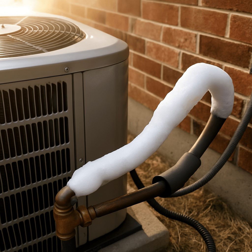 AC Freezes up