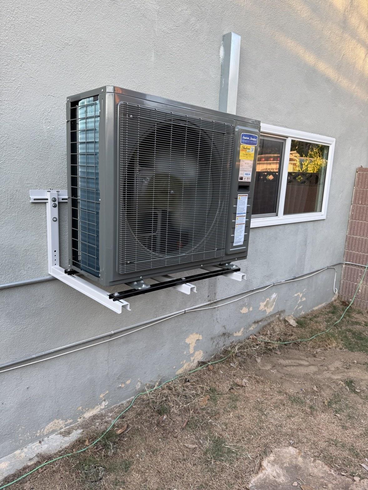 Completed ac repair work at Shalom Heating & Air