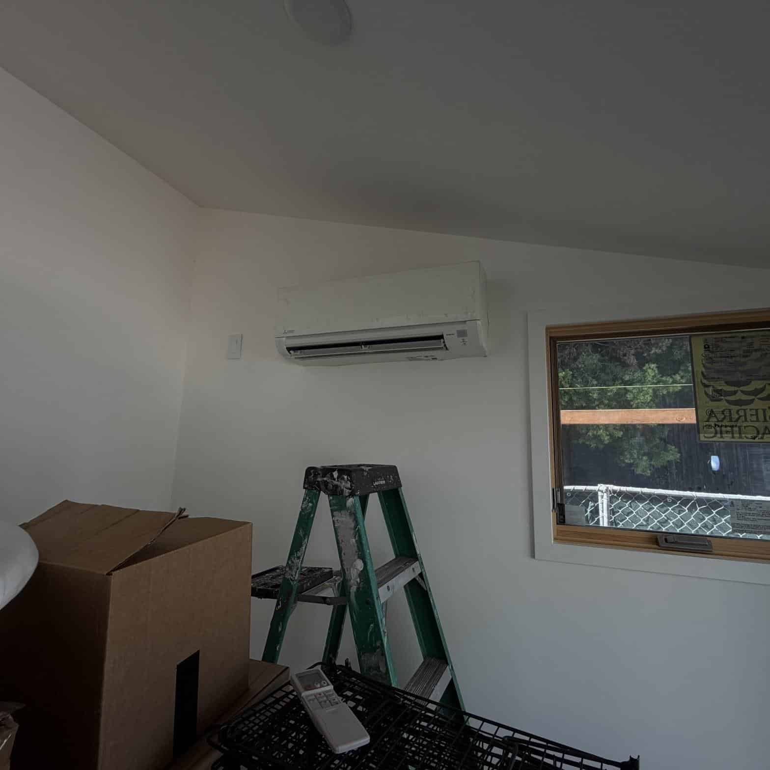Completed ac repair work at Shalom Heating & Air